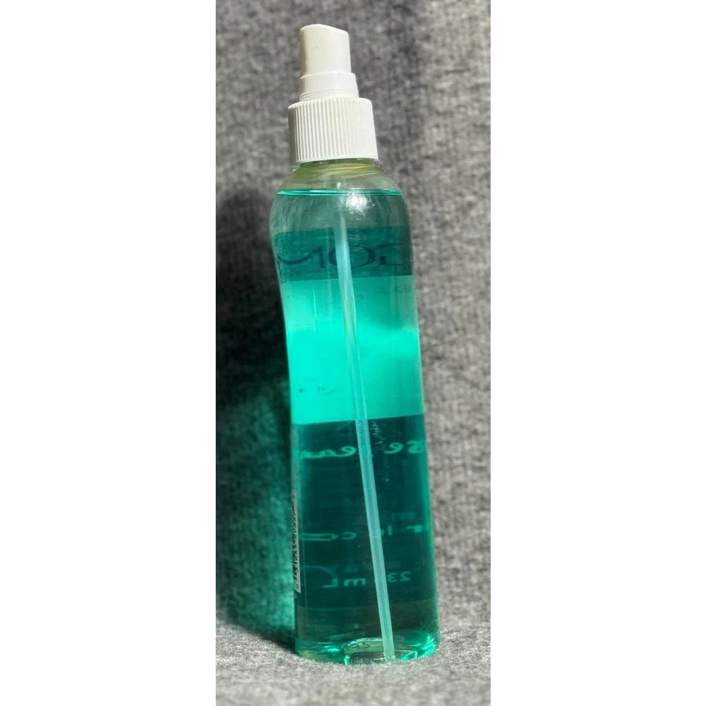 Calgon After Bath A Wave of Cool Turquoise Seas Body Mist 8oz- No Cap-See Bottle